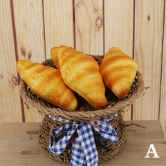 Simulation Bread Model Squishy Bread Cake Props Toys Decorations