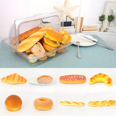 Simulation Bread Model Squishy Bread Cake Props Toys Decorations