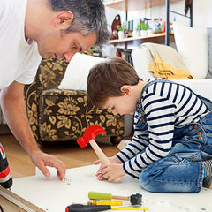 Kids Wooden Hammer Play Set - Fun Tools for Pretend Play