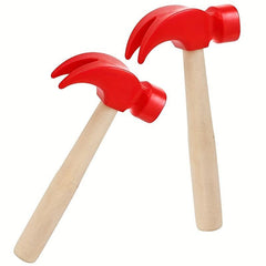 Kids Wooden Hammer Play Set - Fun Tools for Pretend Play