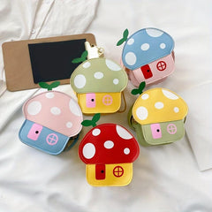 Mushroom Crossbody Bag for Girls - Birthday Gift for Kids