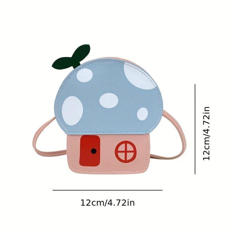 Mushroom Crossbody Bag for Girls - Birthday Gift for Kids