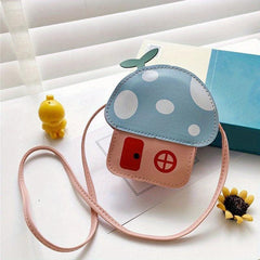 Mushroom Crossbody Bag for Girls - Birthday Gift for Kids