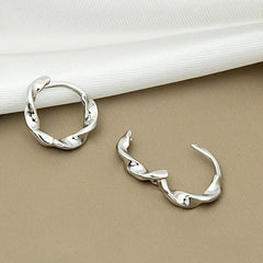 Unisex Sweet Hoop Earrings Men's Double Earrings