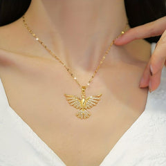 Phoenix Eagles Pendant Necklace Gift for Stylish Women