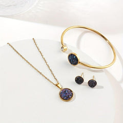 Stainless Steel Jewelry Set for Women & Girls