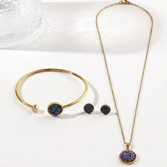 Stainless Steel Jewelry Set for Women & Girls