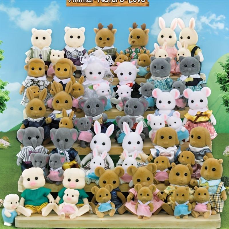 Forest Family Dolls & Furniture Gift for Girls