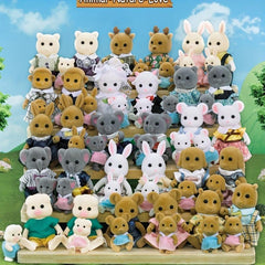 Forest Family Dolls & Furniture Gift for Girls