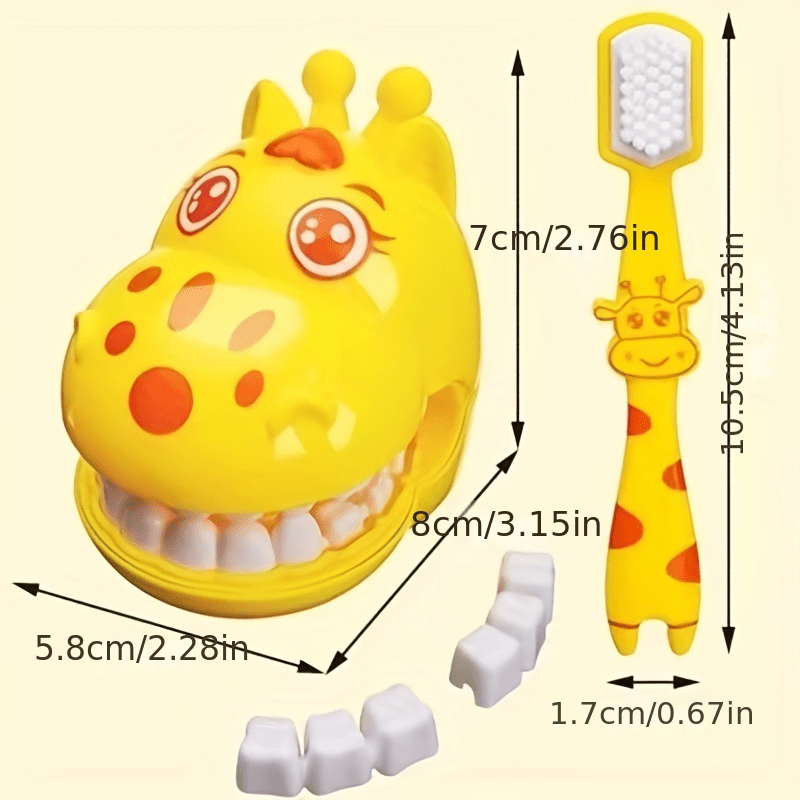 Giraffe Teeth Model Doctor Toy for Kids