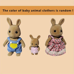 6 Cute Animal Dolls for Kids - Ideal Pretend Play Gift for Boys & Girls