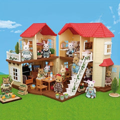 6 Cute Animal Dolls for Kids - Ideal Pretend Play Gift for Boys & Girls