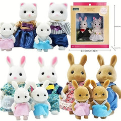 6 Cute Animal Dolls for Kids - Ideal Pretend Play Gift for Boys & Girls