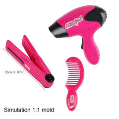 Comb Girl Pretend Play Toy Set - Boost Social Skills & Makeup Fun