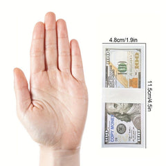 100pc Mini Dollar Prop Paper Money Prank Toy