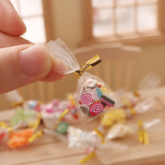 5 Pcs Food Play Candy Snacks Set Doll House DIY Materials