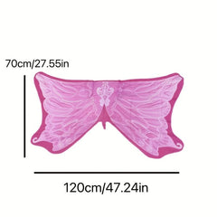 Kids Angel Wings Flower Cape for Performances