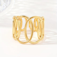 Personalized Stainless Steel Ring for Women and Teen Girls