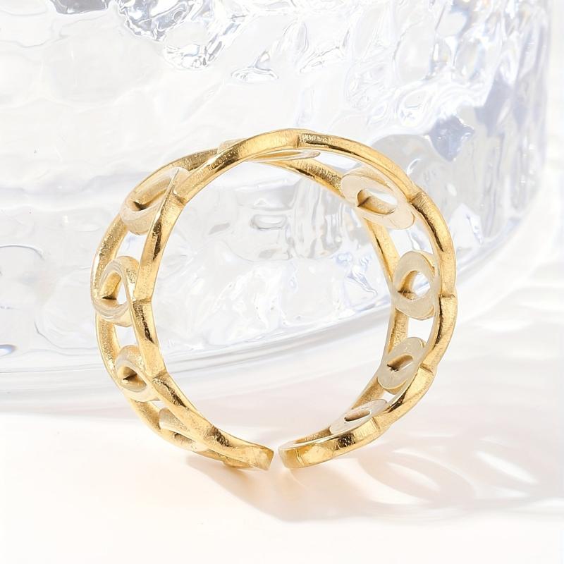 Personalized Stainless Steel Ring for Women and Teen Girls