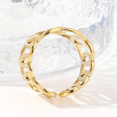 Personalized Stainless Steel Ring for Women and Teen Girls