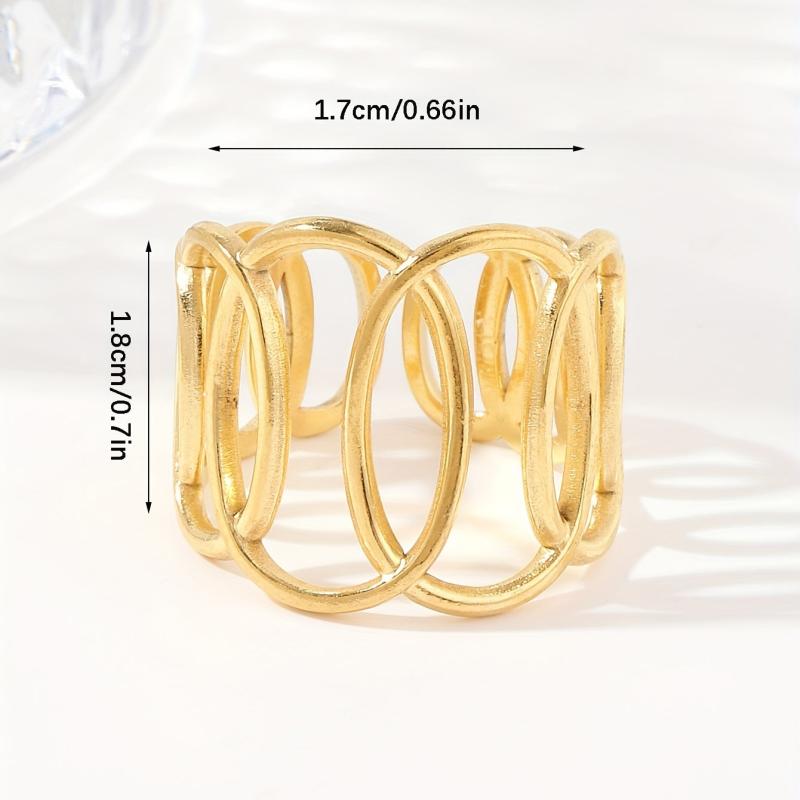 Personalized Stainless Steel Ring for Women and Teen Girls