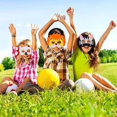 12pcs Children's Felt Animal Masquerade Masks for Party