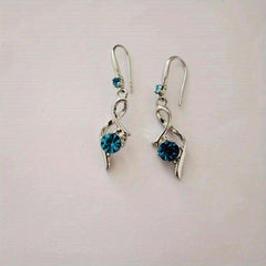 Stunning Sapphire Water Drop Earrings - Ideal Gift for Fashionable Women