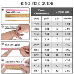 Crescent Moon Ring Bohemian Vintage Moon Tooth Finger Ring Female