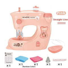 Mini Sewing Machine For Beginners Portable With Night Light Sewing Kit