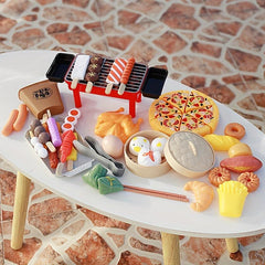 Kids BBQ Kitchen Toys Set for Pretend Play