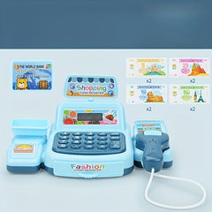 Kids Supermarket Cash Register Toy Play Set