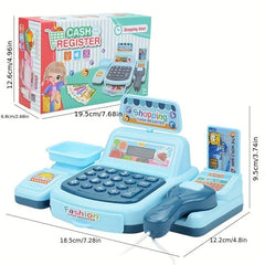 Kids Supermarket Cash Register Toy Play Set