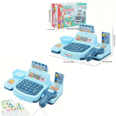 Kids Supermarket Cash Register Toy Play Set