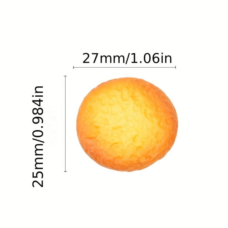 Resin Food Play Cookie Biscuit DIY Hairpin Patch Accessories