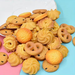 Resin Food Play Cookie Biscuit DIY Hairpin Patch Accessories