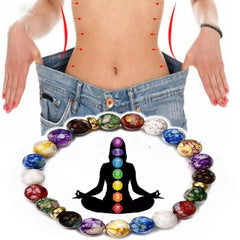 7 Chakra Reiki Healing Stone Bracelet Yoga Balance Energy Beads