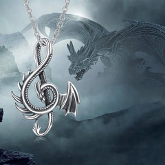 Alloy Dragon Necklace Dragon Pendant