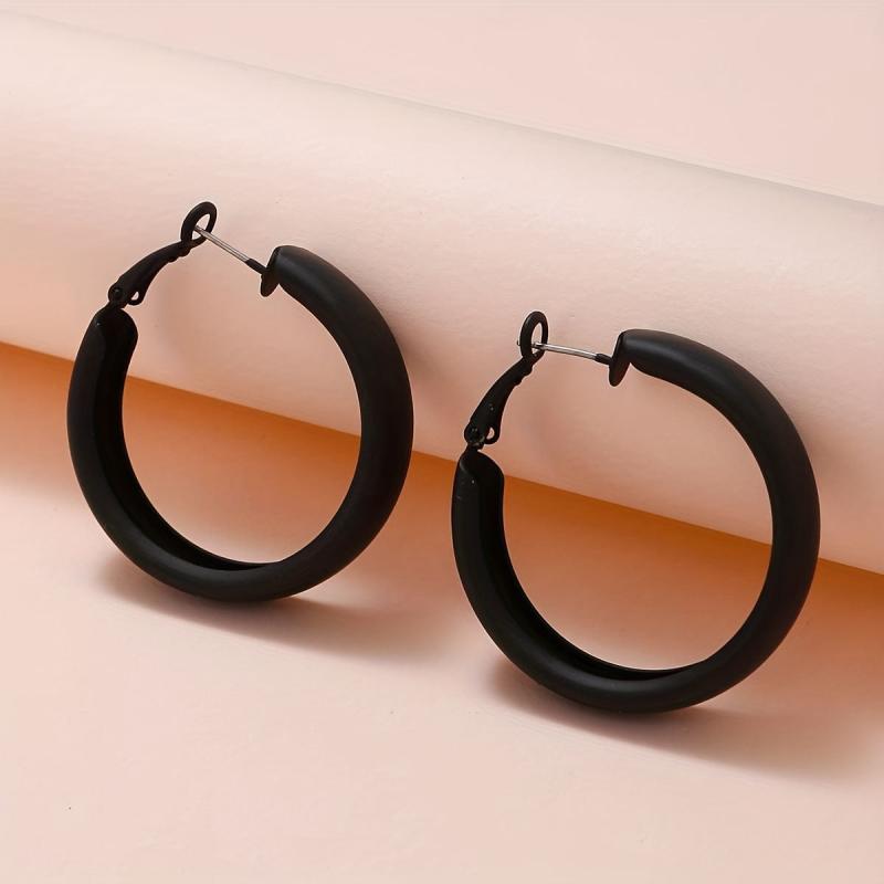 Chunky Hoop Earrings for Women Halloween Christmas Gift