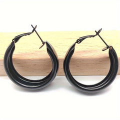 Chunky Hoop Earrings for Women Halloween Christmas Gift