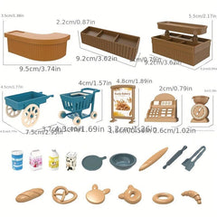 Girls' Dollhouse Flower Shop & More Playset