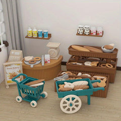 Girls' Dollhouse Flower Shop & More Playset