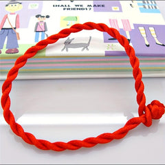 50pcs Red String Kabbalah Lucky Bracelet Against Evil Eye Success