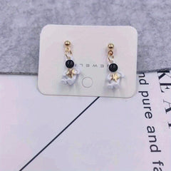 Space Astronaut Star Stud Earrings Funny Female Earrings