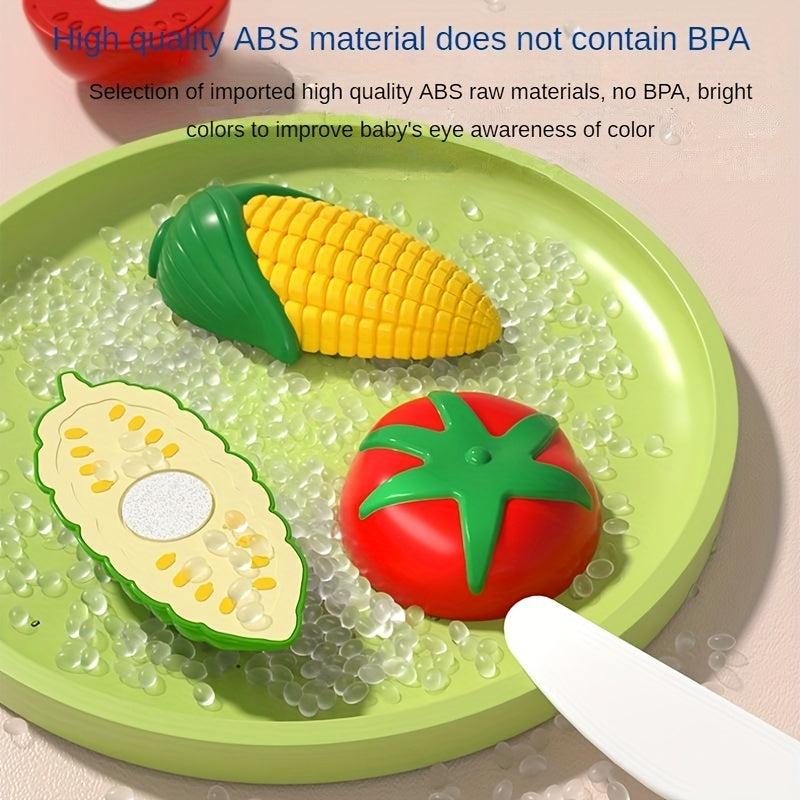 23pcs Cutting and Chopping Fruits Toy Set for Kids
