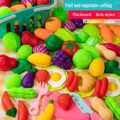 23pcs Cutting and Chopping Fruits Toy Set for Kids