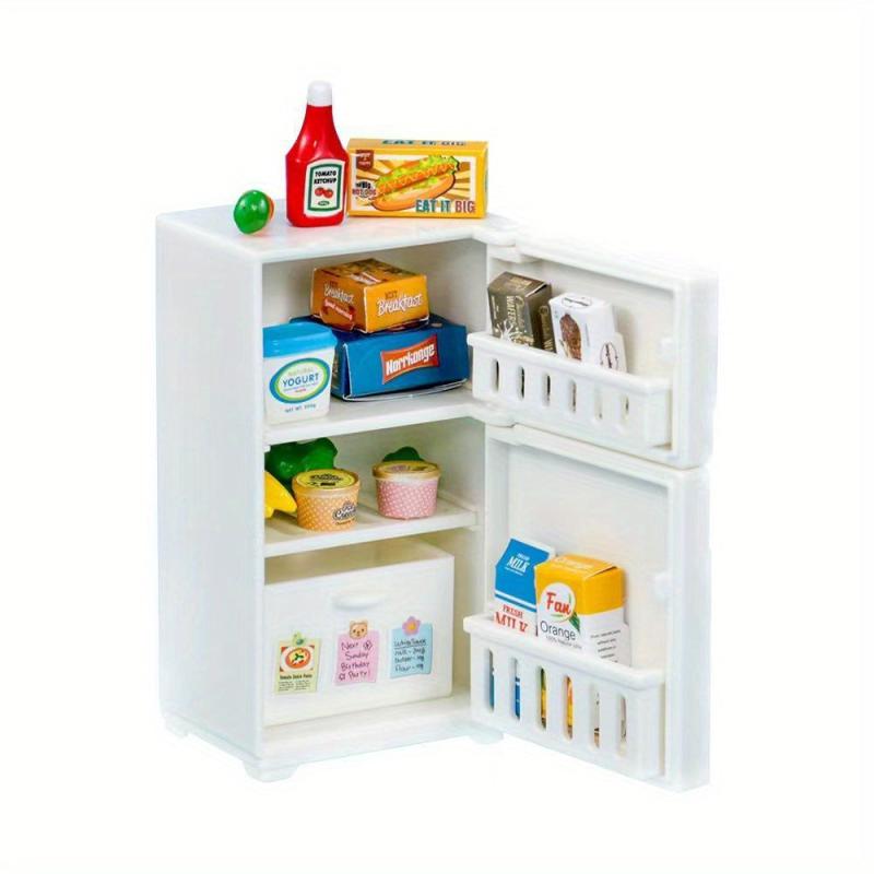 17-Piece Kids' Refrigerator Play Set for Little Chefs