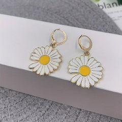 Daisy & Sunflower Earrings for Summer