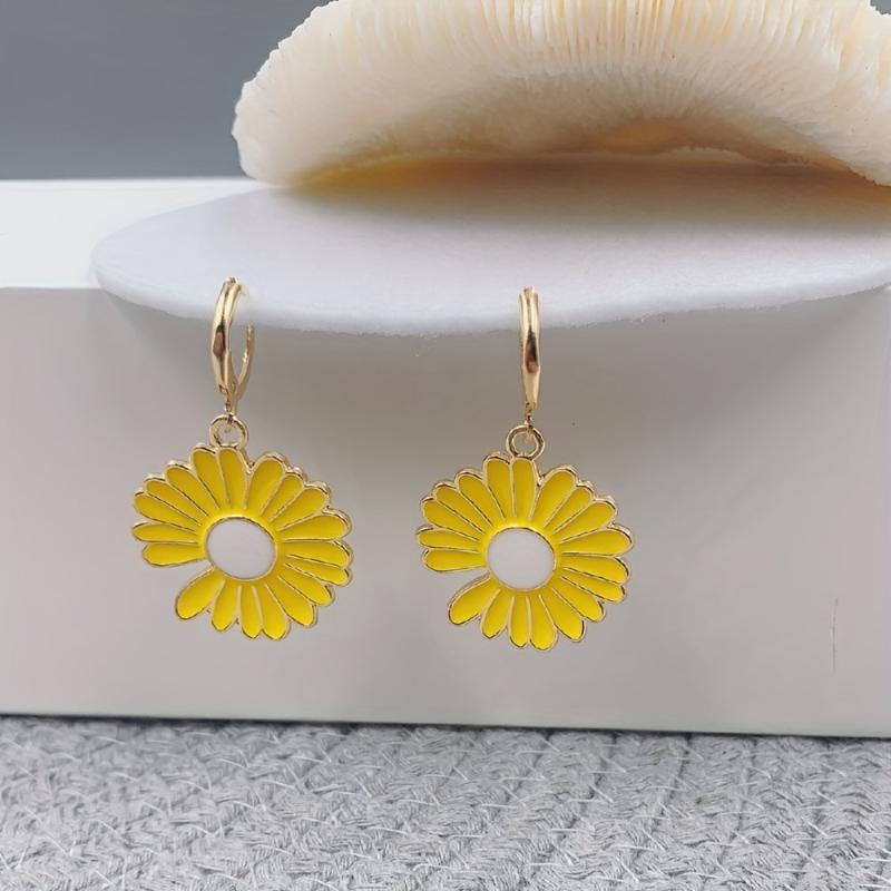 Daisy & Sunflower Earrings for Summer
