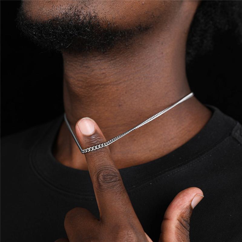 Men Cuban Chain Necklace