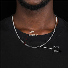Men Cuban Chain Necklace
